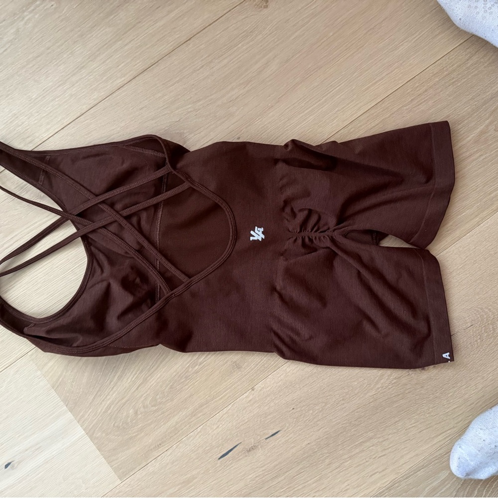 YoungLA Brown Jumpsuit - Picture 2 of 2